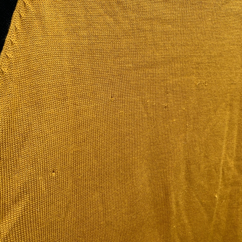 Vintage knit butterscotch sweater. - Picture 3 of 5